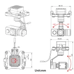 Tarot 3-Axis Gimbal / 384 Thermal Imaging / Dual-sensor Gimbal / Network Output TL3T27